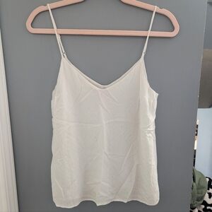 Candie's White V-Neck Spaghetti Strap Cami